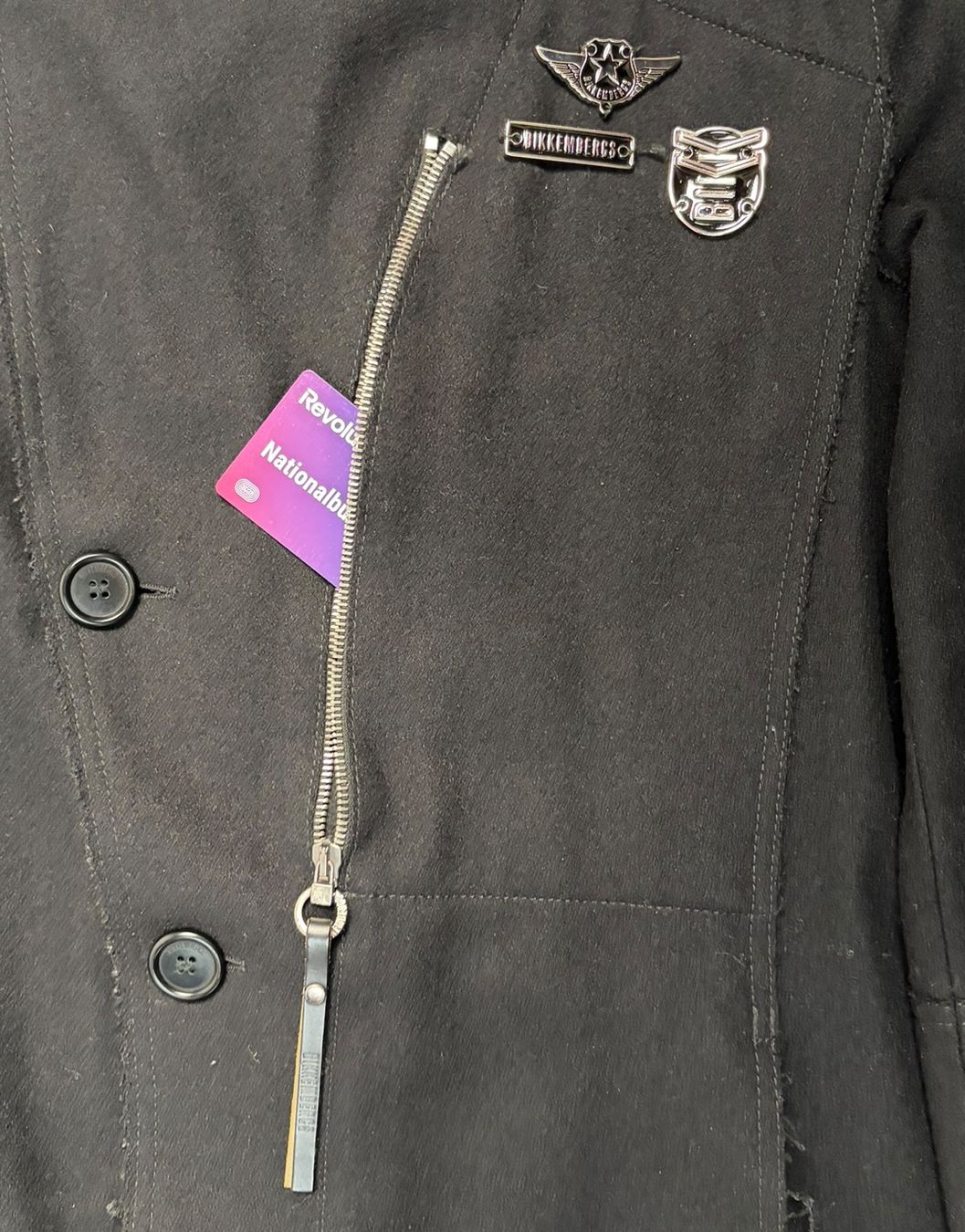 Manteaux: Dirk Bikkembergs Zip Pin Wool Coat – D'occasion à Thierachern par n.webl 3