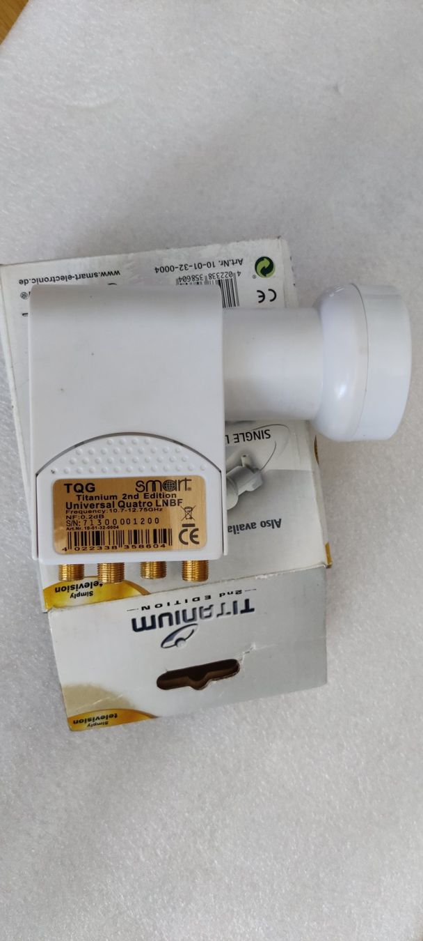 Funktechnik: Smart Titanium Edition  Universal Quatro 0.2 dB LNB – Neu (gemäss Beschreibung) aus Zürich von sendbad 3