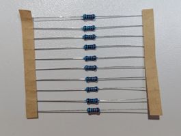 Widerstand 2.2K Ohm ¼W 1% (10er Pack)