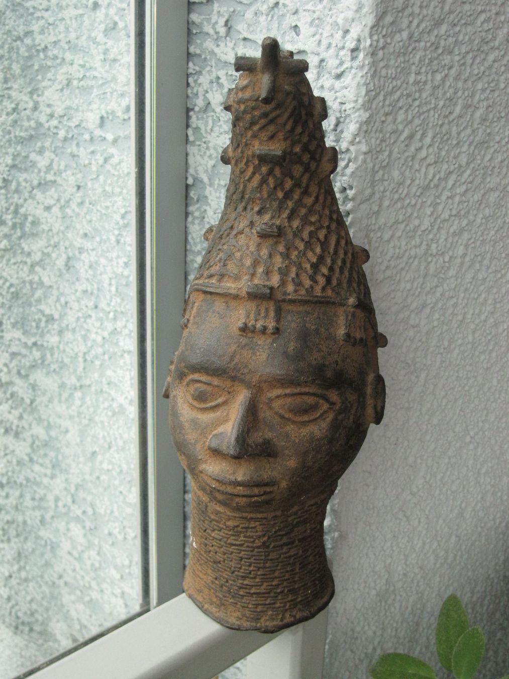 Sculptures & Statues: Benin Bronzekopf Königinmutter Iyoba – D'occasion à Arbon par lucullus61