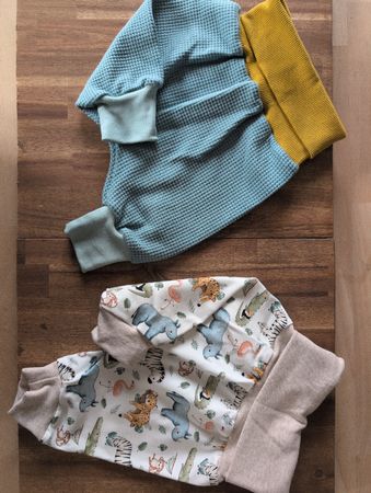 2er set Pumphosen 56/62 ungtragen Handmade 
