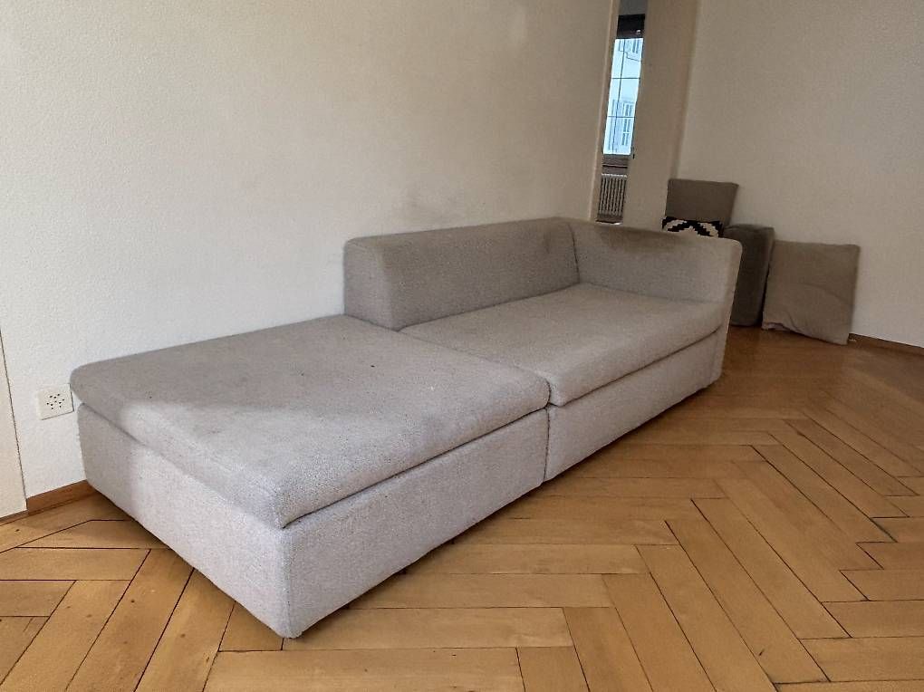 Ikea Divani: Sofa IKEA Stoffbezug waschbar Textil grau, grob – Usato da zürich venduto da Asm_7773 2