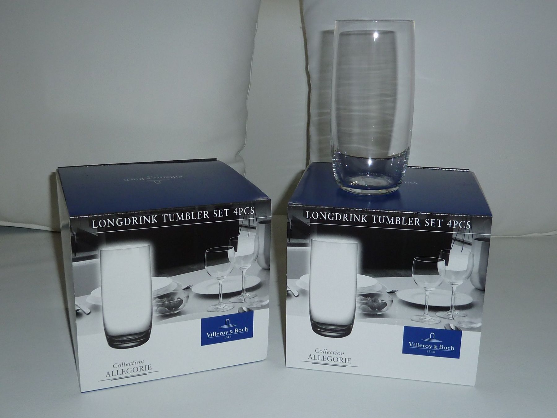 Villeroy & Boch Bicchieri: Longdrinkglas 4er Set von Villeroy & Boch – Nuovo e nell'imballaggio originale da Wagenhausen venduto da M.Sieg