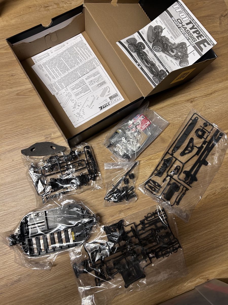Tamiya RC Kits de montage: Tamiya TT01 Type E chassis Bausatz – Neuf (Voir description) à Kestenholz par ask_9wxb 1