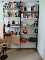 Vintage Regal, Buche/Metall, flexibel einstellbar