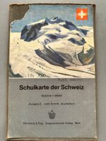 Schulkarte der Schweiz. Massstab 1: 600000. Ausgabe E 1963