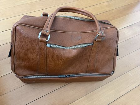 Vintage Reisetasche / Weekender aus Kunstleder
