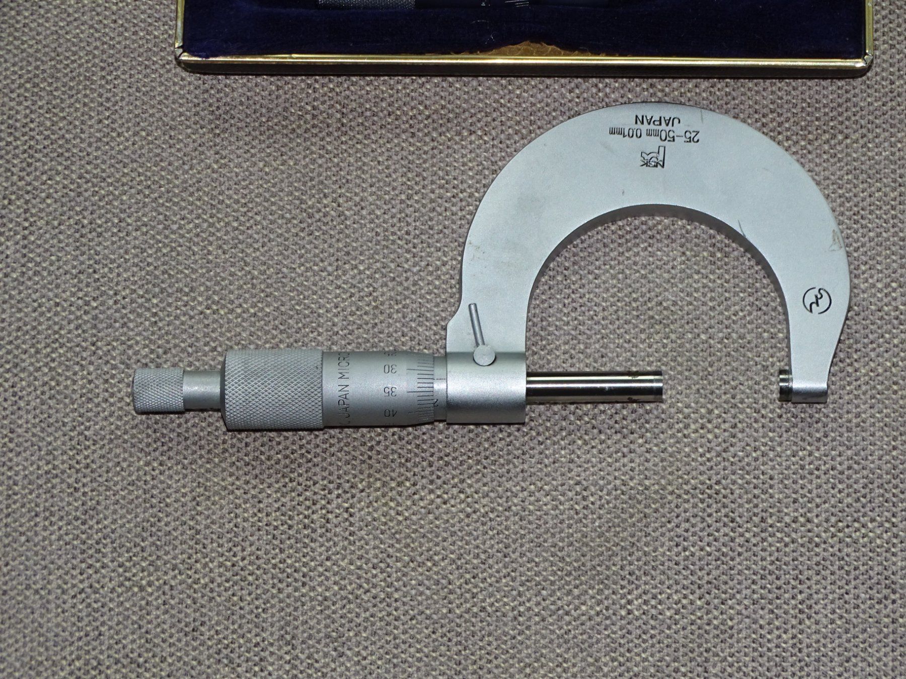 Misurare: ZWEI Mikrometer 0-25 / 25-50 – Usato da Hirzel venduto da Musicman03 1