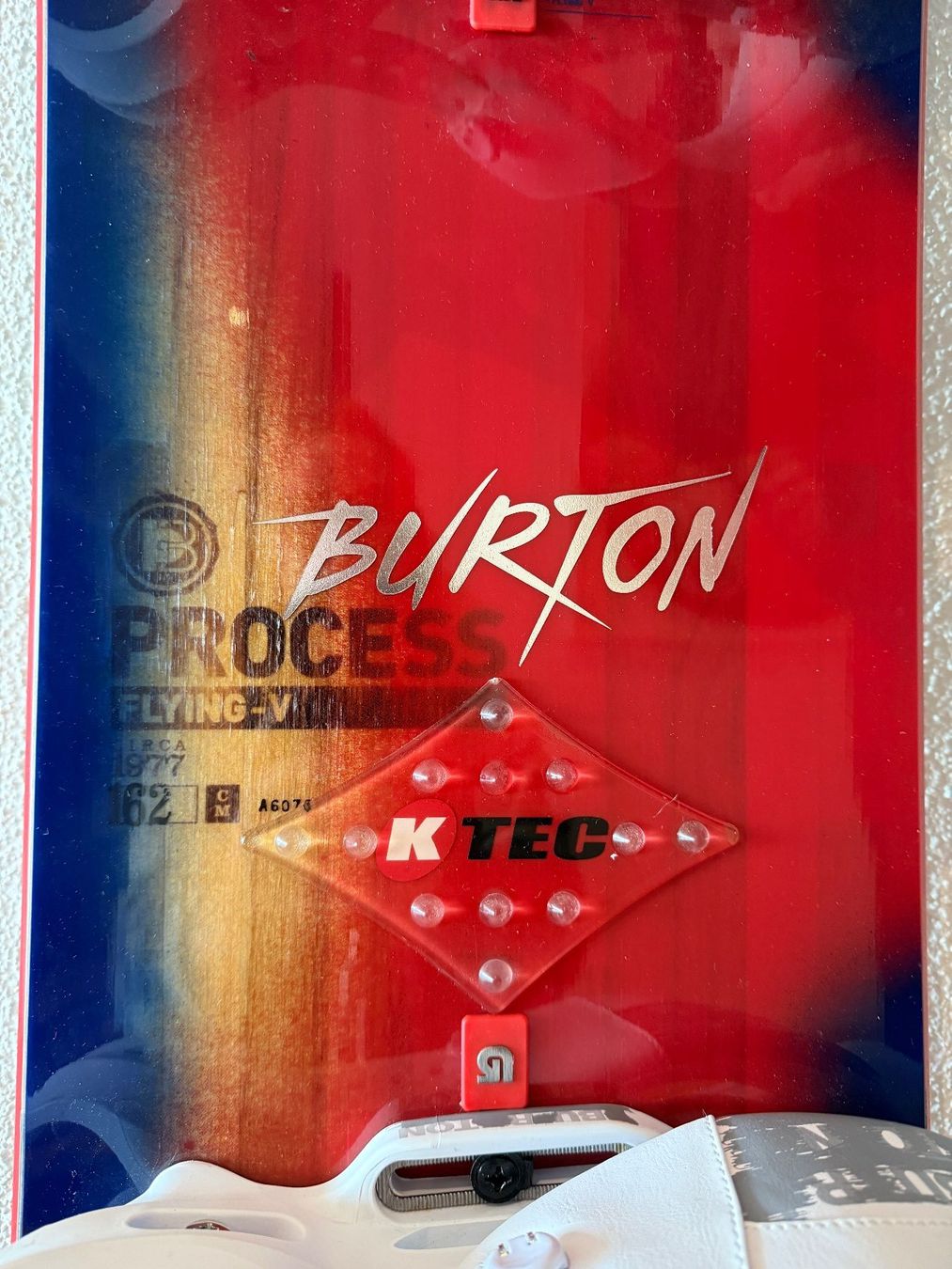 Board: Snowboard Burton Flying V - Process 162 / Cartels / Bag – Usato da Oberbuchsiten venduto da Samson1.0 6