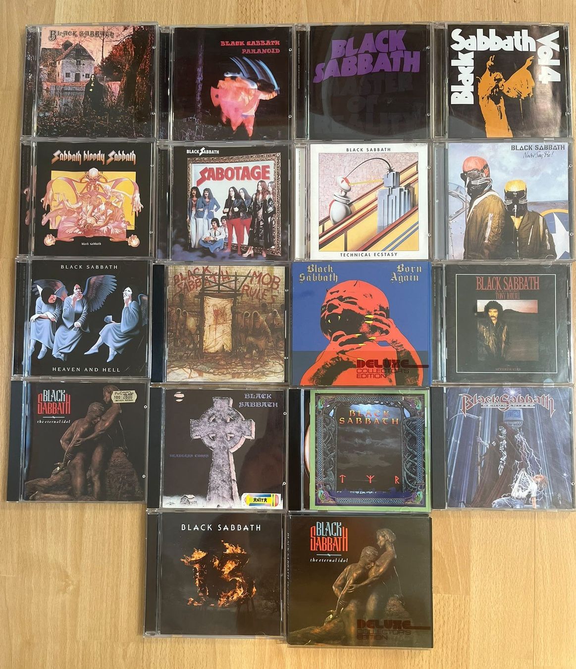 CD: BLACK SABBATH CDs – Usato da Sevelen venduto da Sparta01