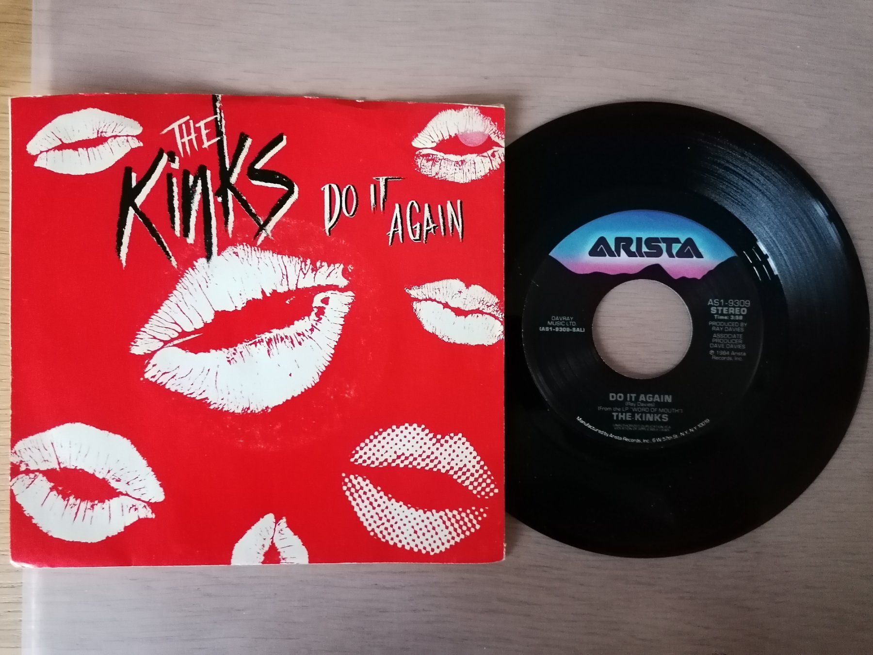Dischi in vinile: The Kinks - Do It Again - Single Schallplatte – Usato da Beinwil am See venduto da Funkthesizer