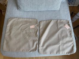 2 Stück beige Kissenbezug Broste Copenhagen neu