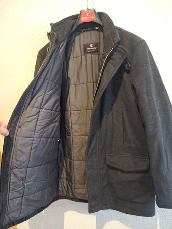 STEINBOCK - Veste D'Hiver Laine, Doublée, Parfait État, 48
