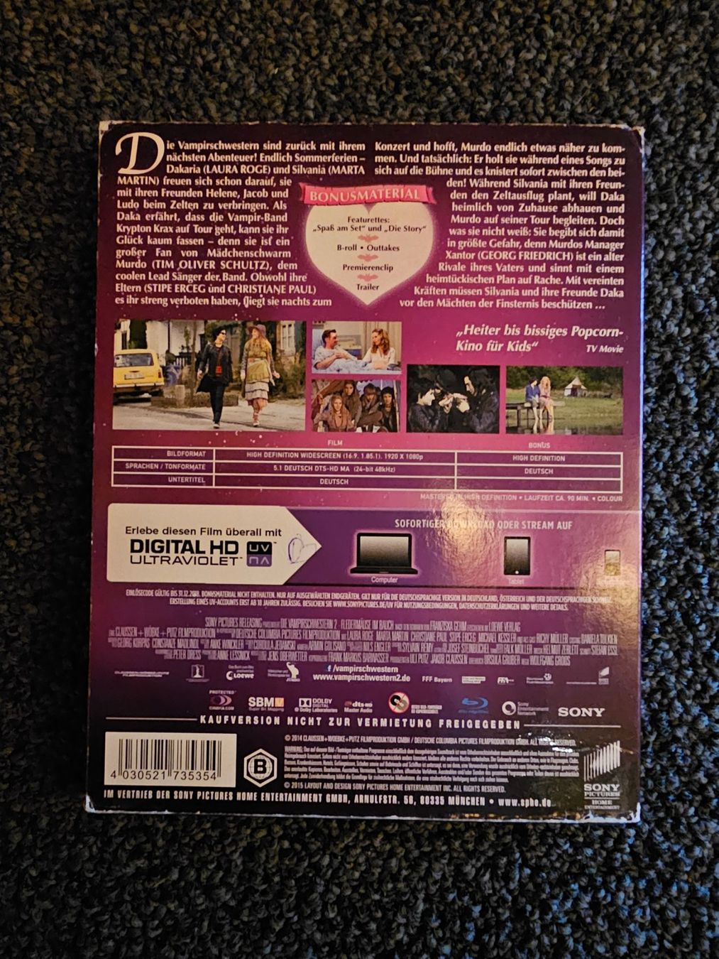 Tutti i DVDs: DIE VAMPIR SCHWESTERN 2 – Usato da Ruswil venduto da jan_bxl5 1