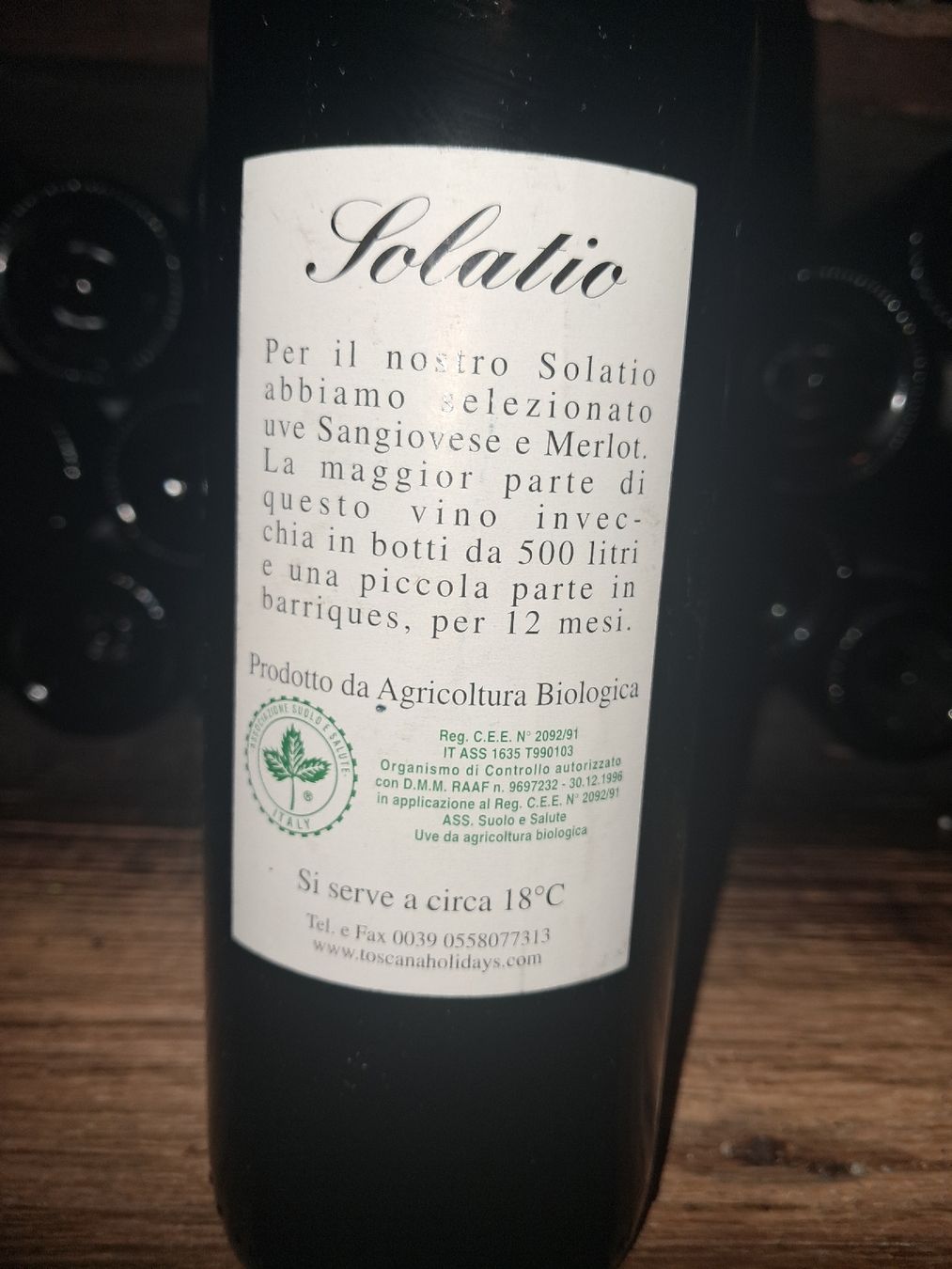 Vino: Villa Spoiano Solatio Chianti Riserva 1998 – Nuovo e nell'imballaggio originale da Le locle venduto da juliensaran 3