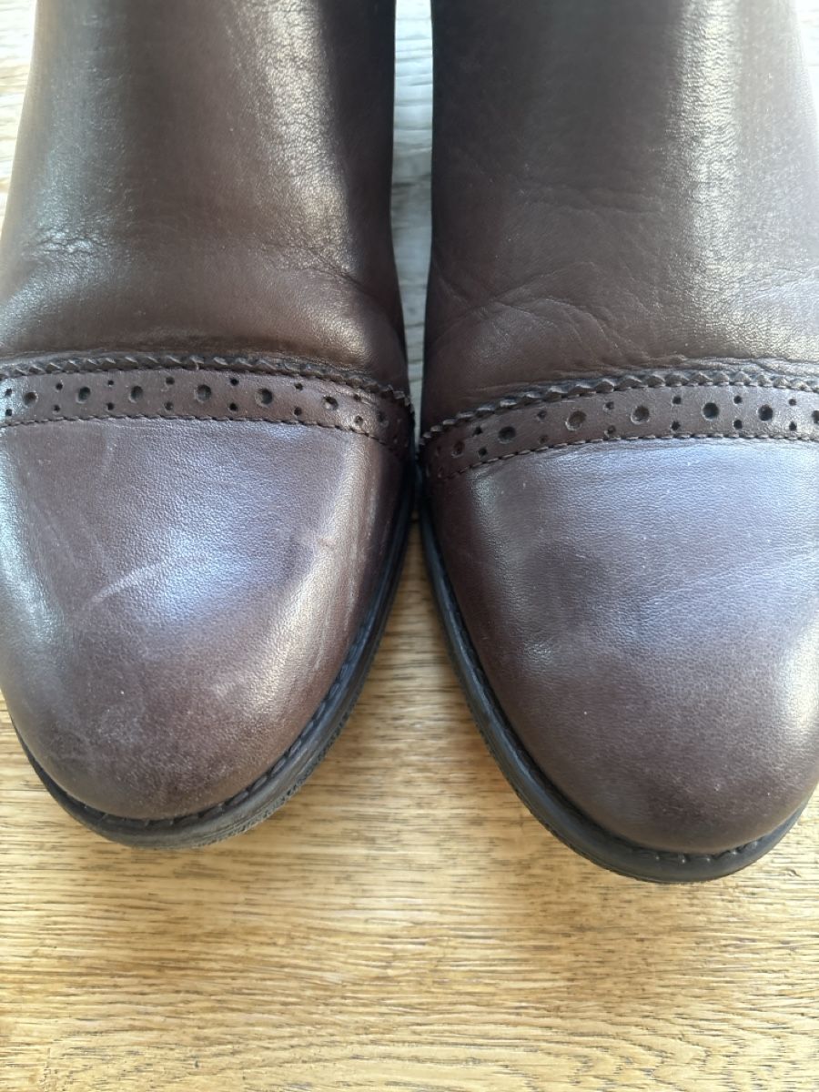 Scarpe da donna: Braune Lederstiefel Gr. 39 – Usato da Wilen b. Wil venduto da b-mountain 1