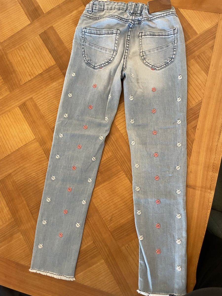 Pantaloni: Jeans 9-10ans ZY girls – Usato da Versoix venduto da Pti-pois 3