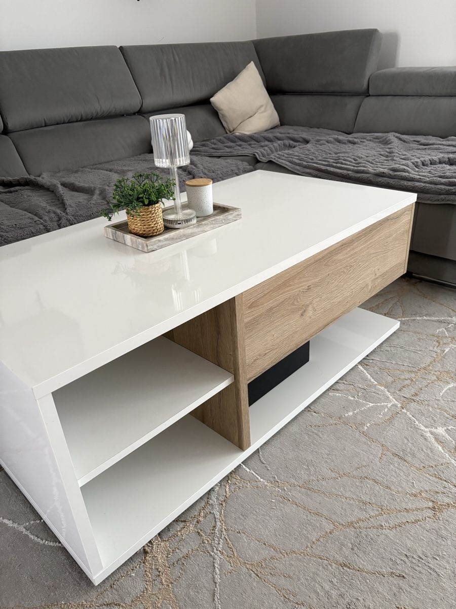 Conforama Tavoli: Couchtisch weiss Holz modern  – Usato da Urdorf venduto da mir_d25n