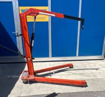 Werkstattkran orange guter Zustand