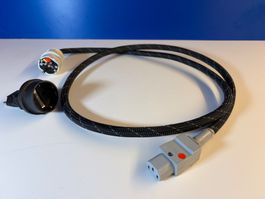 Audiophiles Netzkabel für Hi-Fi Geräte