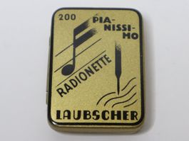 Laubscher Grammophonnadeln, Dose Grammophon 200 inkl. Nadeln