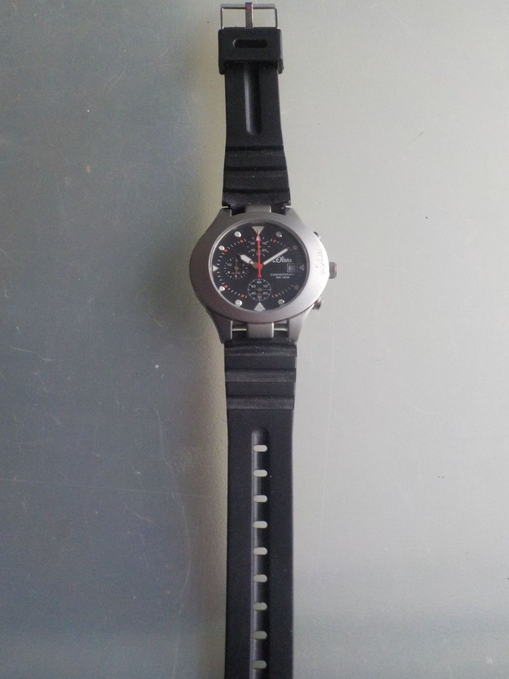 Orologi: S Oliver, Herrenuhr – Usato da Muri b. Bern venduto da Silberqualle 1
