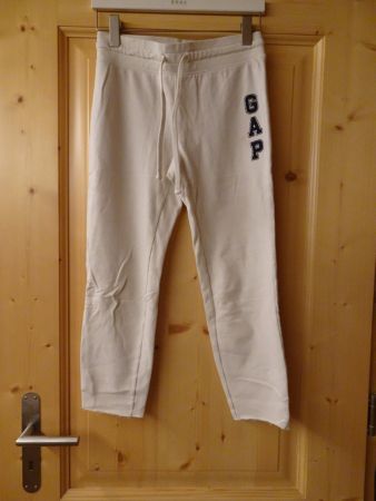 Trainerhose / Schlabberhose weiss von GAP Gr. XS - 260259