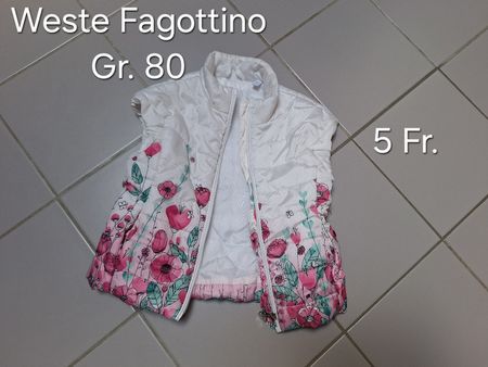 Weste Fagottino Grösse 80