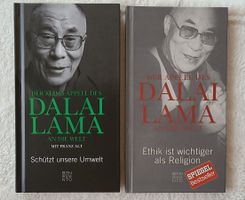 Dalai Lama Bücher: "Schützt unsere Umwelt" und "Ethik"