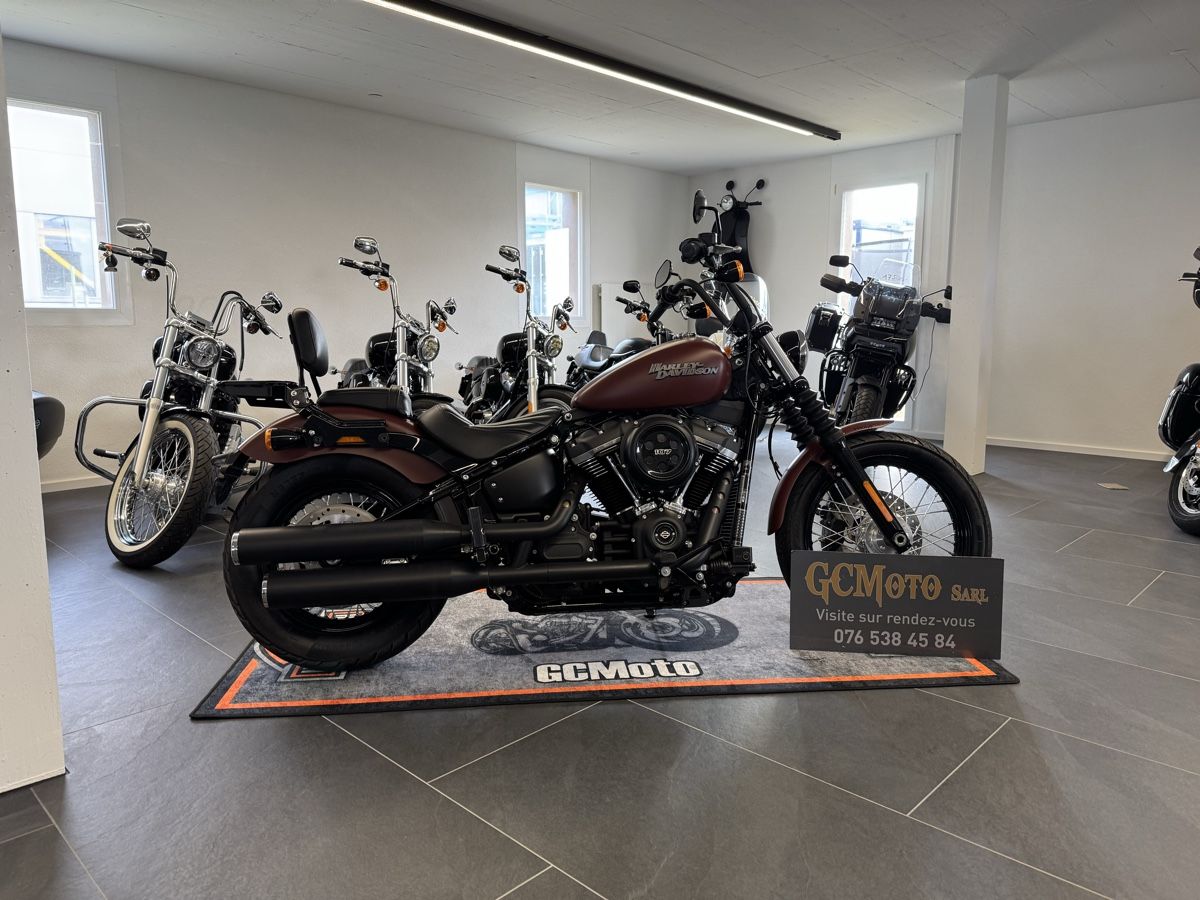 Harley-Davidson Chopper: Harley Davidson FXBB Street Bob 107 LEASING POSSIBLE – Usato da Echallens venduto da HD90 5