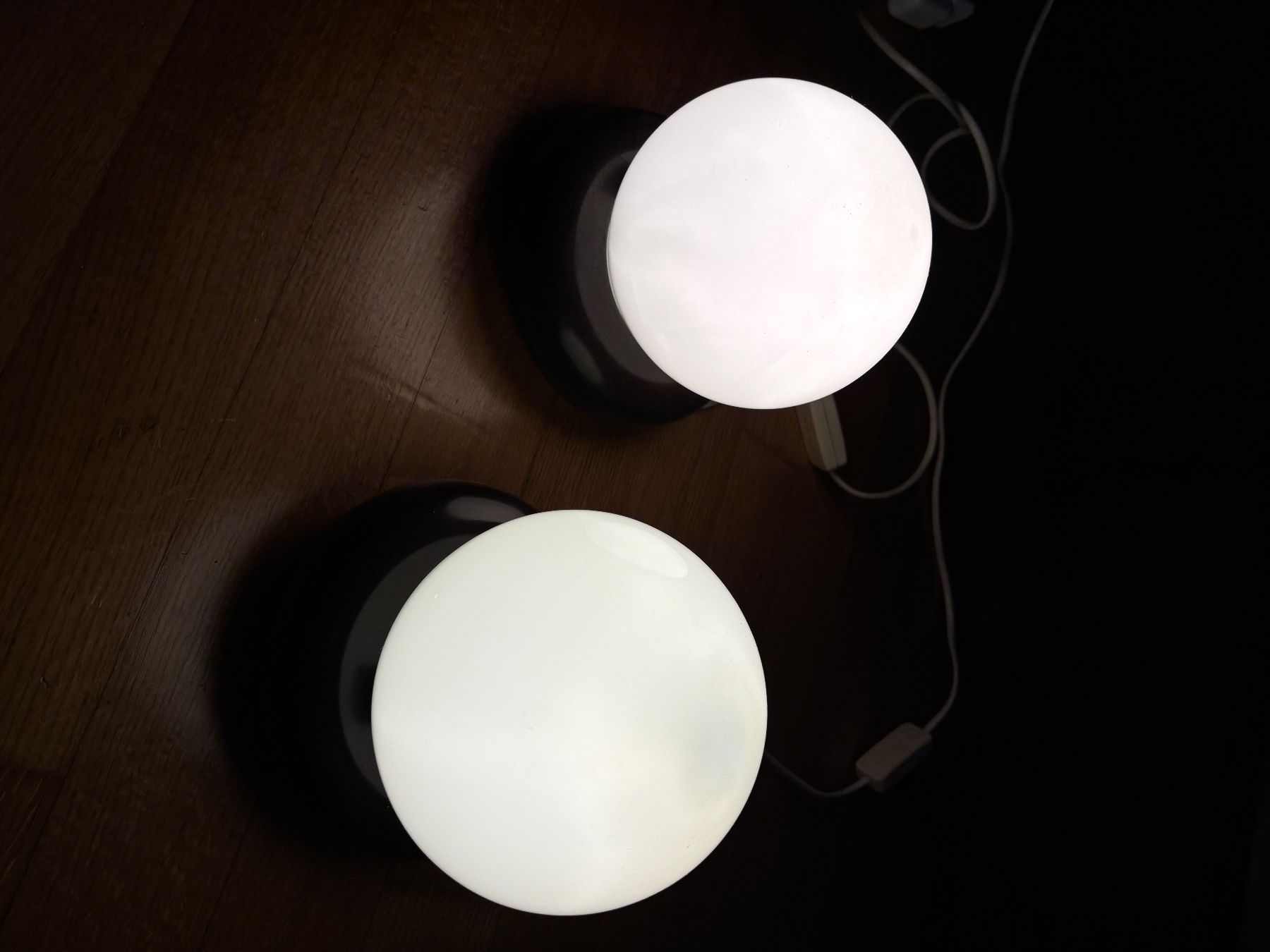 Lampade: 2x Sargetti Sankey 70s Bulb Lamps – Usato da Lugano venduto da rrkivio 1