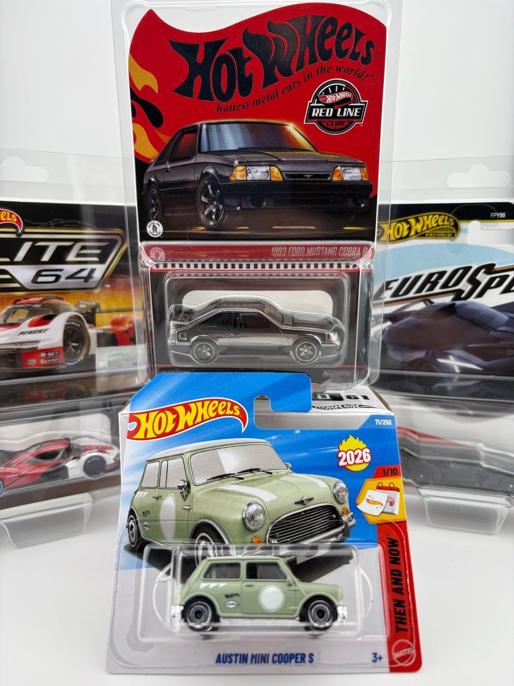 Hot Wheels Modellini d'auto: Hot Wheels Austin Mini Cooper S - 2026 - 71/250 – Nuovo e nell'imballaggio originale da Flawil venduto da HeisseReifen