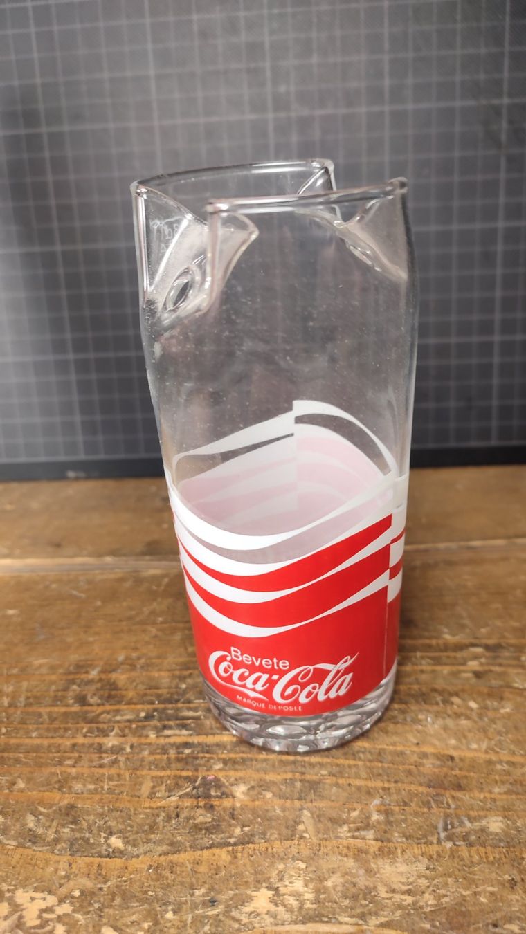 Coca-Cola Gläser: Wunderschönes seltenes Glas von COCA COLA – Gebraucht aus Gelterkinden von MYSTOREFORYOU4460 3