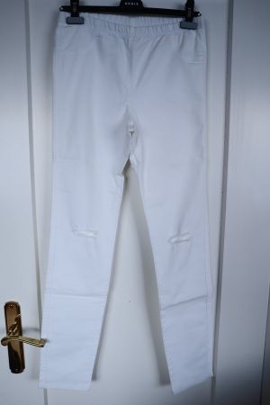 Leggins / Jeggings, Calzedonia, Gr. M, weiss