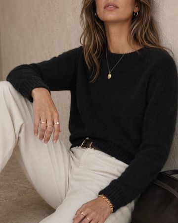 Pauline Soeur de Paul Kaschmir Pullover - Gr. XL