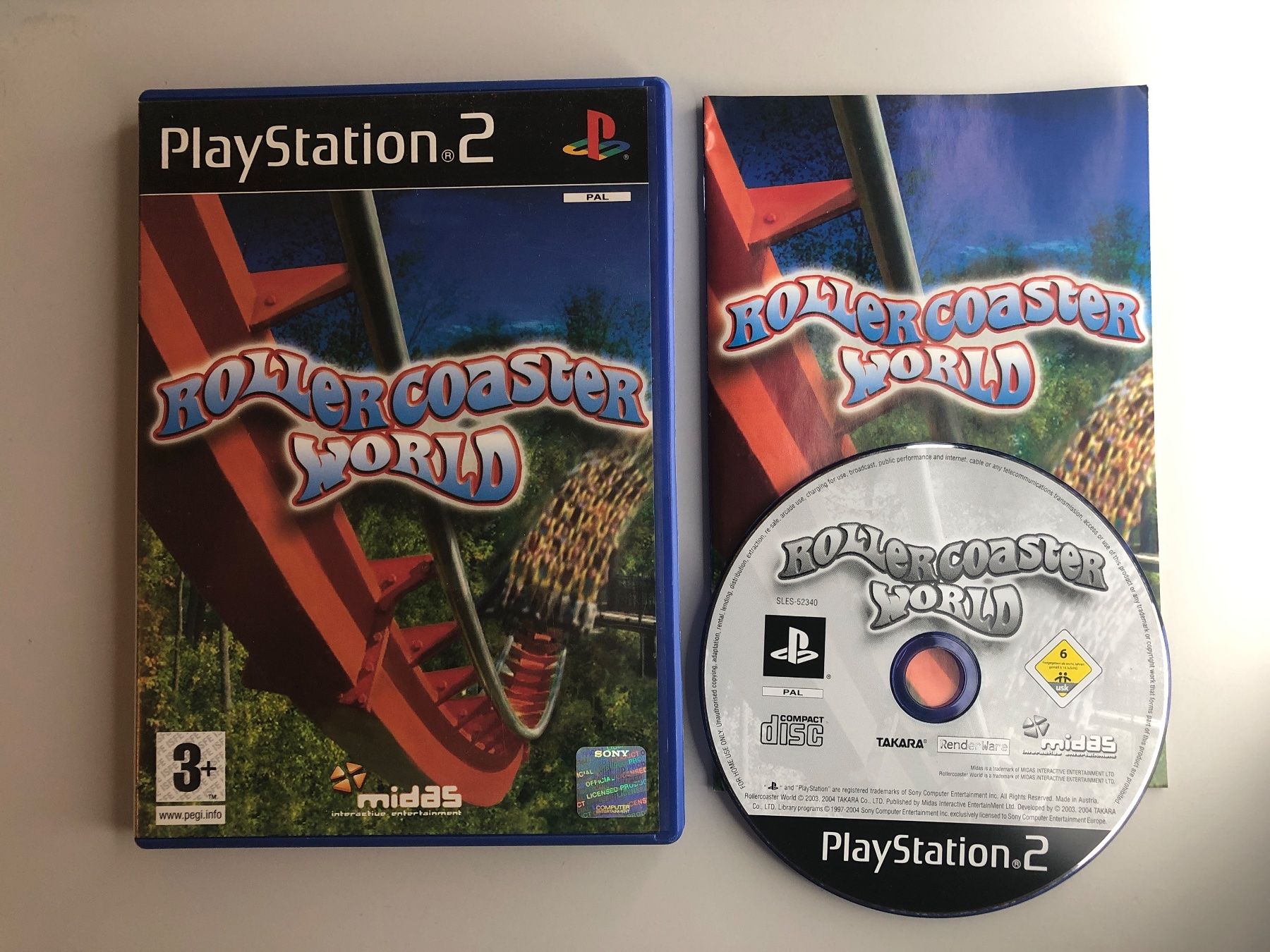 Sony Giochi: Roller Coaster World - EN - PS2 – Usato da St.gallen venduto da taduz