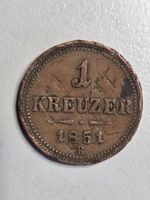 1 Kreuzer 1851 Scheidemünze Österreich