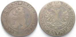 ST. GALLEN Halbtaler 1620 Silber RAR!