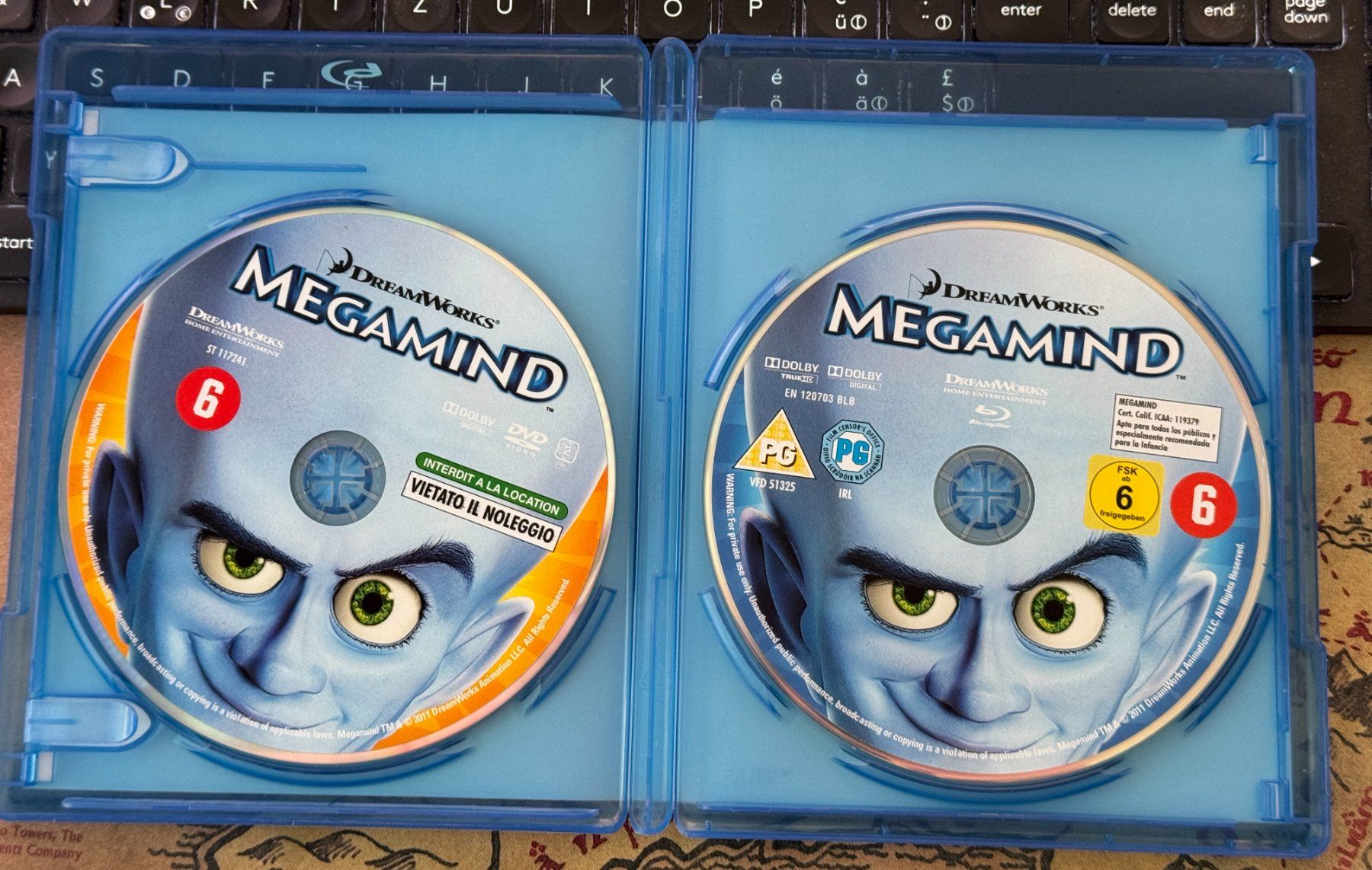 Tutti i DVDs: Megamind (2010) - Blu-ray + DVD – Usato da Semsales venduto da __Florian__ 3