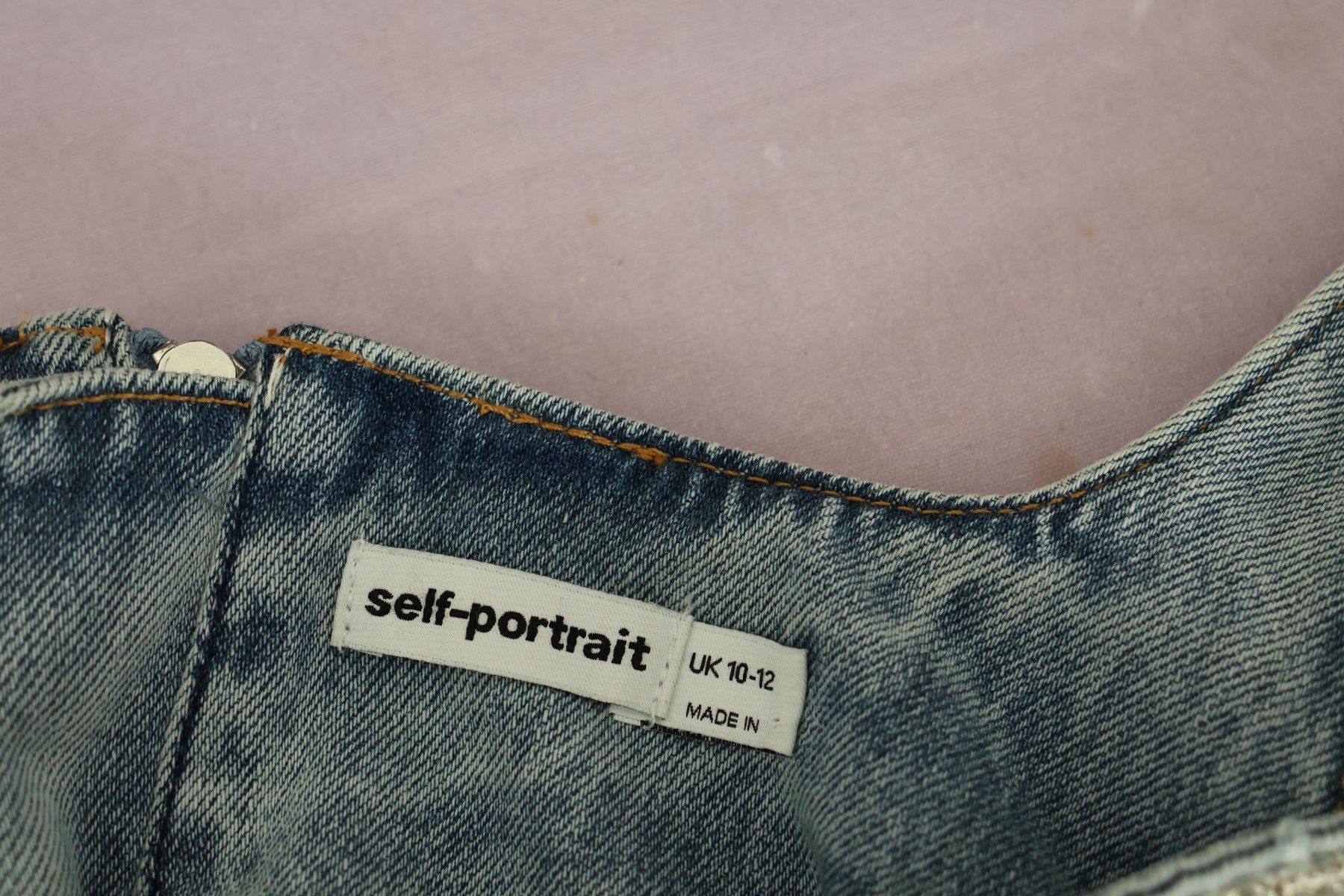Kleider & Röcke: SELF-PORTRAIT MÄDCHEN JEANSKLEID – Neu (gemäss Beschreibung) aus Balzers von MinimenschMia 1