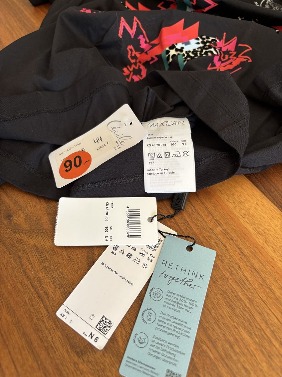 Marc Cain T-shirt: T-Shirt Marccain Gr. 44 – Nuovo e nell'imballaggio originale da Winterthur venduto da san_wd8j 3