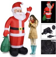 +Weihnachtsmann aufblasbar XL