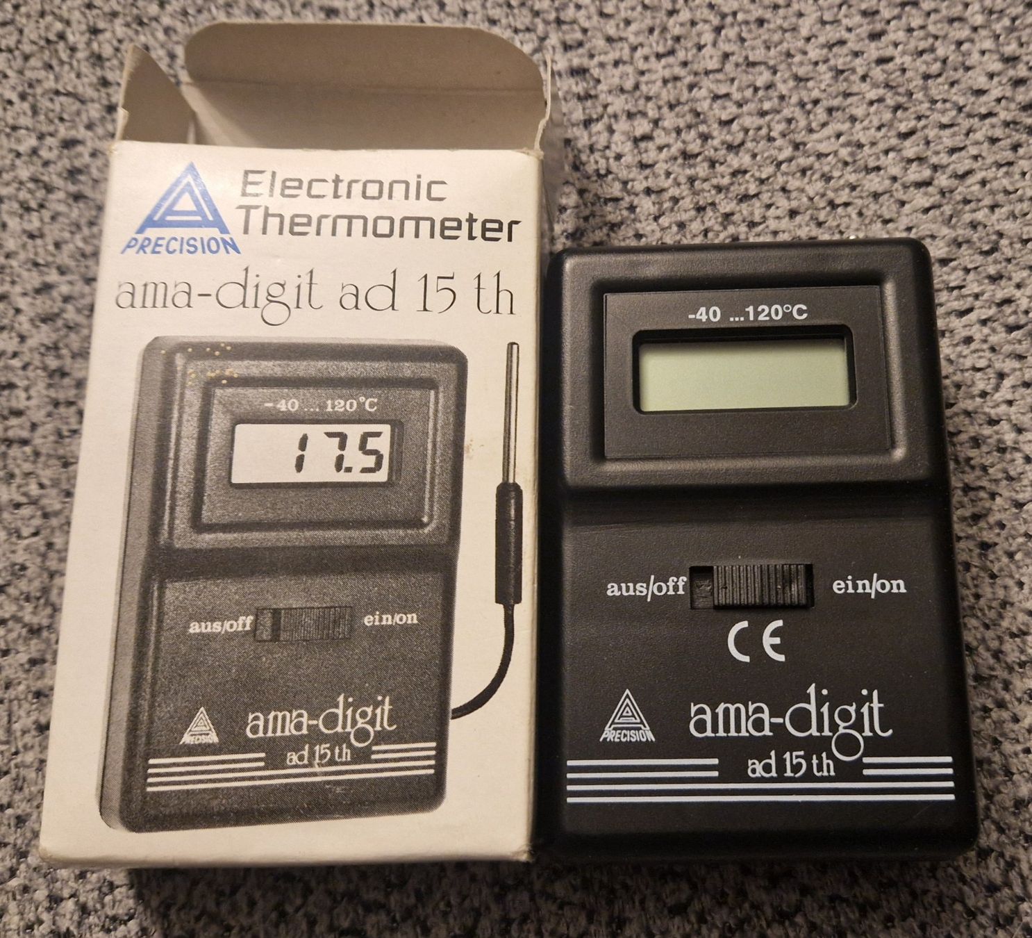 Altro per la casa: "Precision" Electronic Thermometer ama-digit ad 15th – Nuovo (secondo la descrizione) da WALTENSCHWIL venduto da starlette