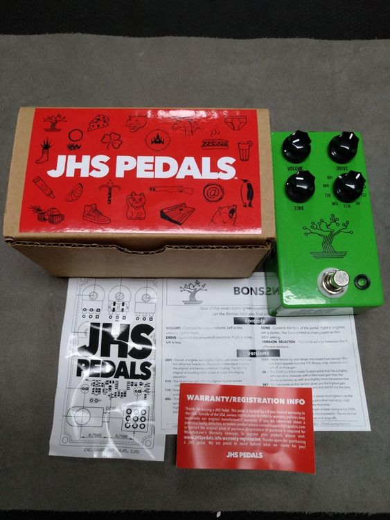 JHS Pedals The Bonsai 9way Screamer! TOP PRICE! NP 263 Chf Kaufen