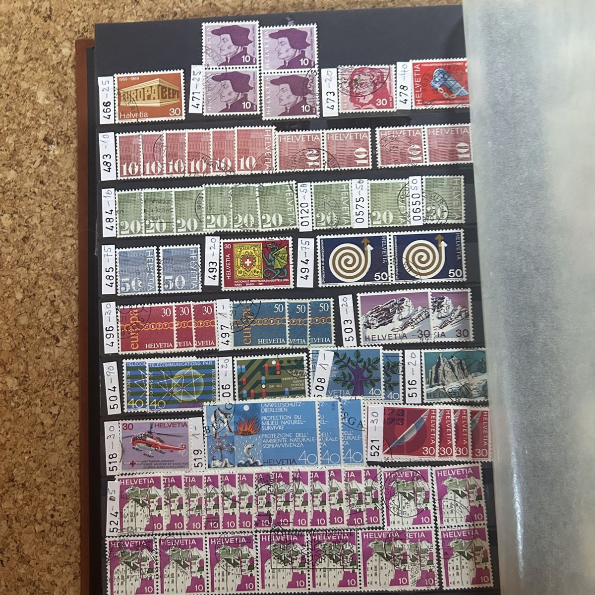 Tutti i francobolli: Schweizer Briefmarken Sammler (schweiz) – Usato da Laufen venduto da belleskulptur 6