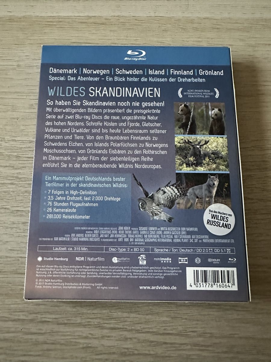 Tous les DVDs: Blu-ray Wildes Skandinavien – D'occasion à Hombrechtikon par baersandro 1
