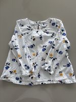 Top floral print white long sleeve size 24 months