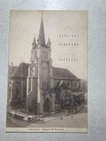 Alte Ansichtskarte Lausanne, Kirche St-François, 1913.