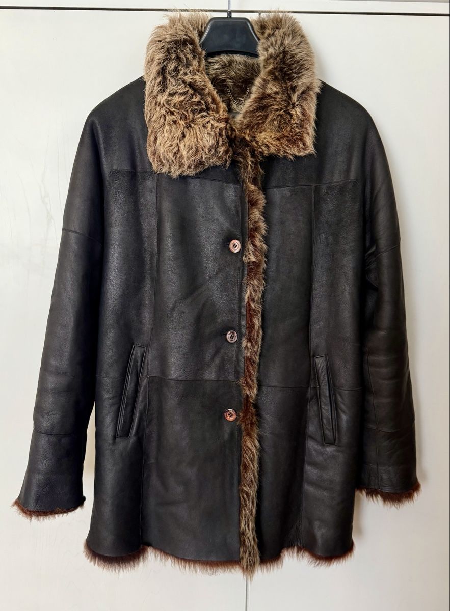 Cappotti: Lamm od. Nappa Ledermantel / Shearling / Mantel / Mode – Usato da Romanshorn venduto da Romolo_Blu 2