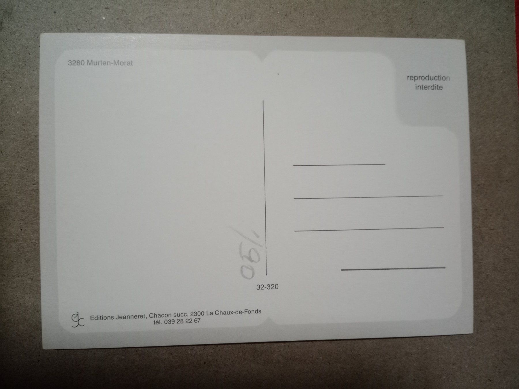 Cartoline postali: Ak Murten Morat Gesamtansicht – Usato da Küttigen venduto da Melisch1000 1
